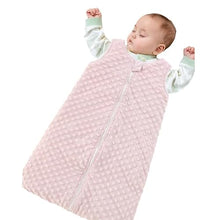 Load image into Gallery viewer, DocraShop Baby Sleeping Bag, Wearable Breathable Sleeping Sack. 1.5 Tog, Ideal for all year round use, 1.5 Tog (Pink 6-12 Months)
