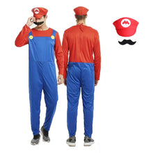 Load image into Gallery viewer, Mario Plumber Costume Outfits for Kids (Small size)
