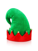 Load image into Gallery viewer, Christmas Santa Elf Shoes and Christmas Hat Accessory Set (21 cm/ 8 Inch)
