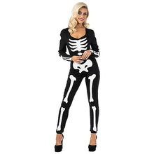 Load image into Gallery viewer, Morph - Skeleton Bodysuit Adult Glow In The Dark  - (Small size 8-10)
