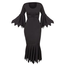 Load image into Gallery viewer, Ladies Black Gothic Dress - Perfect for Fancy Dress Events - Large Size
