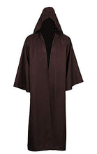 Load image into Gallery viewer, Adult Fancy Dress Costume Tunic Robe, Brown, Large
