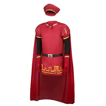 Load image into Gallery viewer, Mens Farquaad Costume King Robe Red Cloak (Missing one oversleeve) (Medium size)
