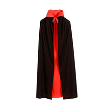 Load image into Gallery viewer, Vampire Cloak Reversible Cape Costume for Adults, 120CM

