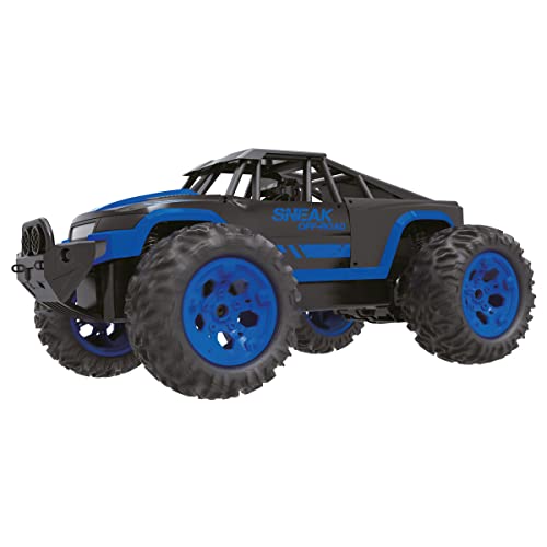 Remote Controlled Off Road Alloy Truck (1:12) (Blue)