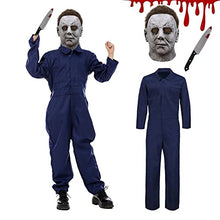 Load image into Gallery viewer, Michael Myers Costume Kids Fancy Dress Costume  (Grey, Large)
